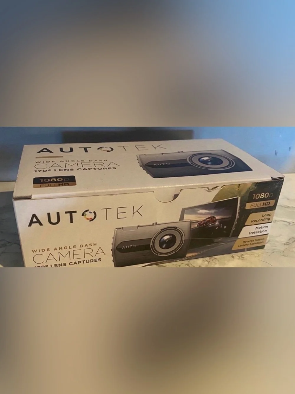 Brand New Wide Angle Dash Camera - Black and White Box